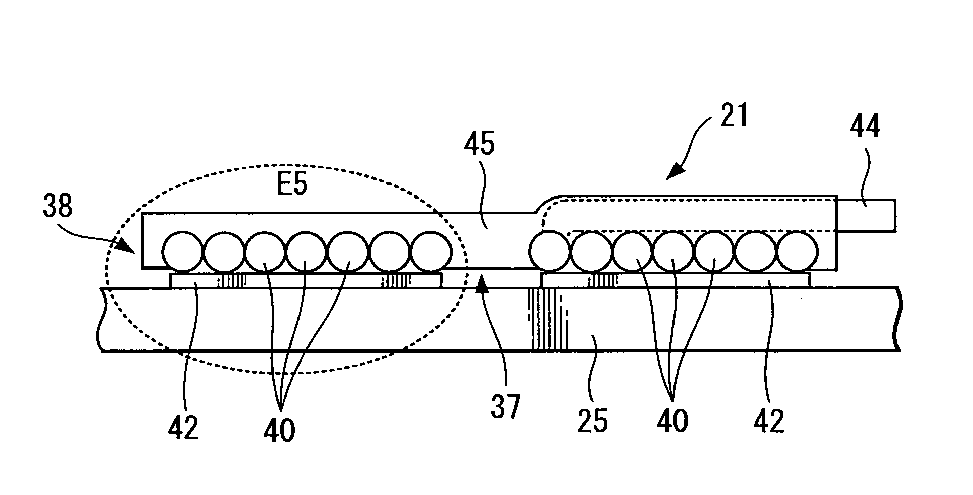 Noncontact power-transmission coil, portable terminal and terminal charging device, planar coil magnetic layer formation device, and magnetic layer formation method