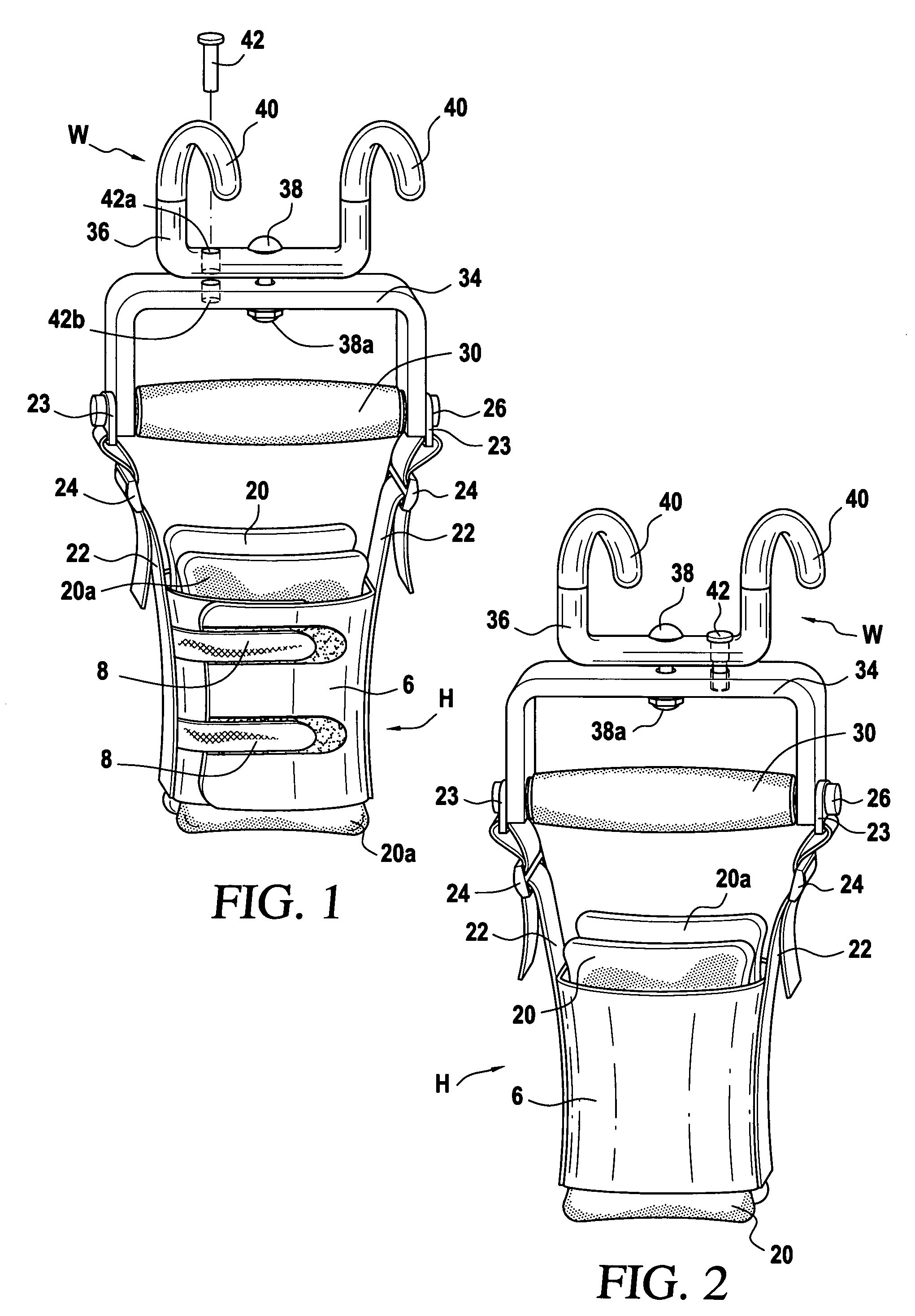 Articulating exercise harness system