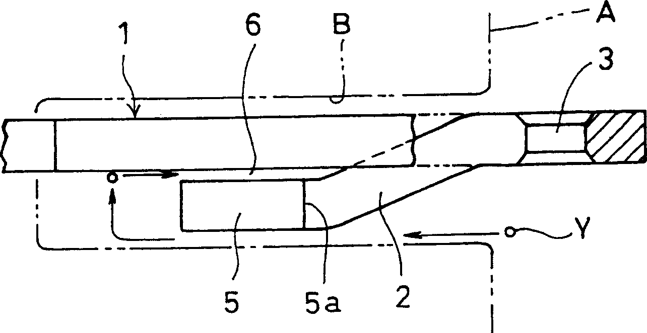 Needle thread taking-up lever for sewing machine