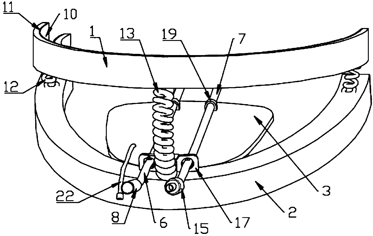 Multi-channel oropharyngeal breathing device used in the anesthesiology department