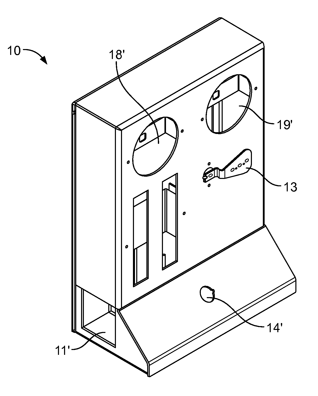 Method of measuring the size of a leak in a pneumatic air circuit and a related device