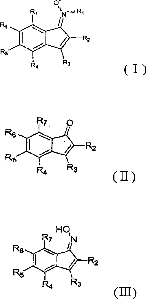 Indene derivatives and process for the preparation thereof