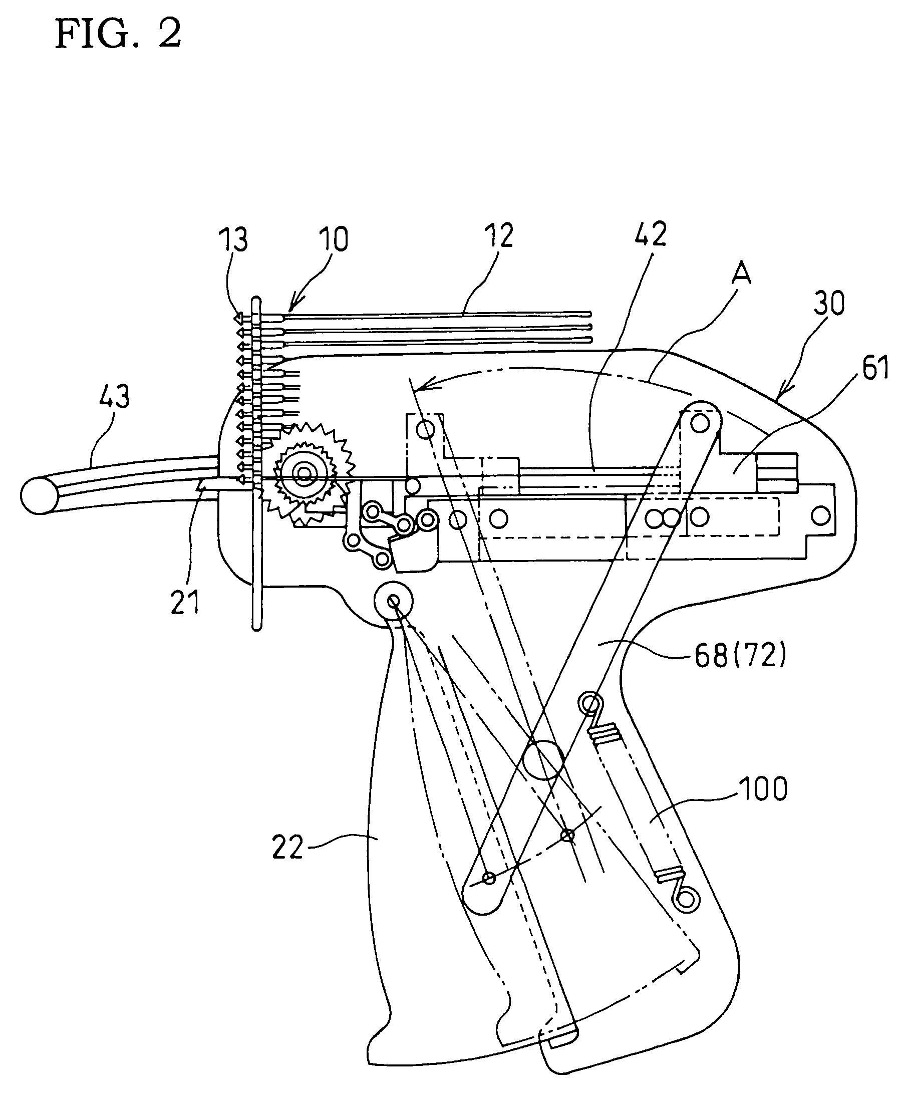 Loop pin connecting device