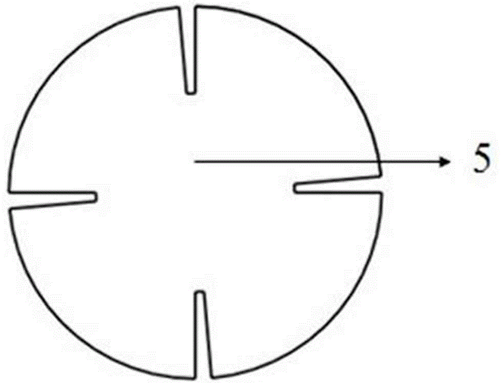 Asymmetric coil type gyromagnetic vacuum interrupter contact system