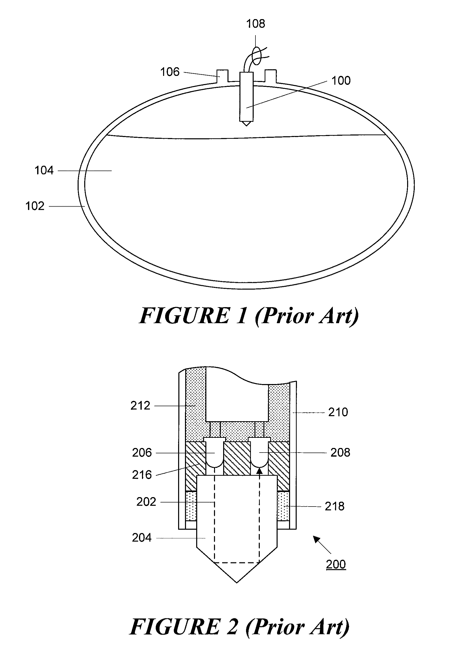 Fluid overfill probe with thermal stress prevention