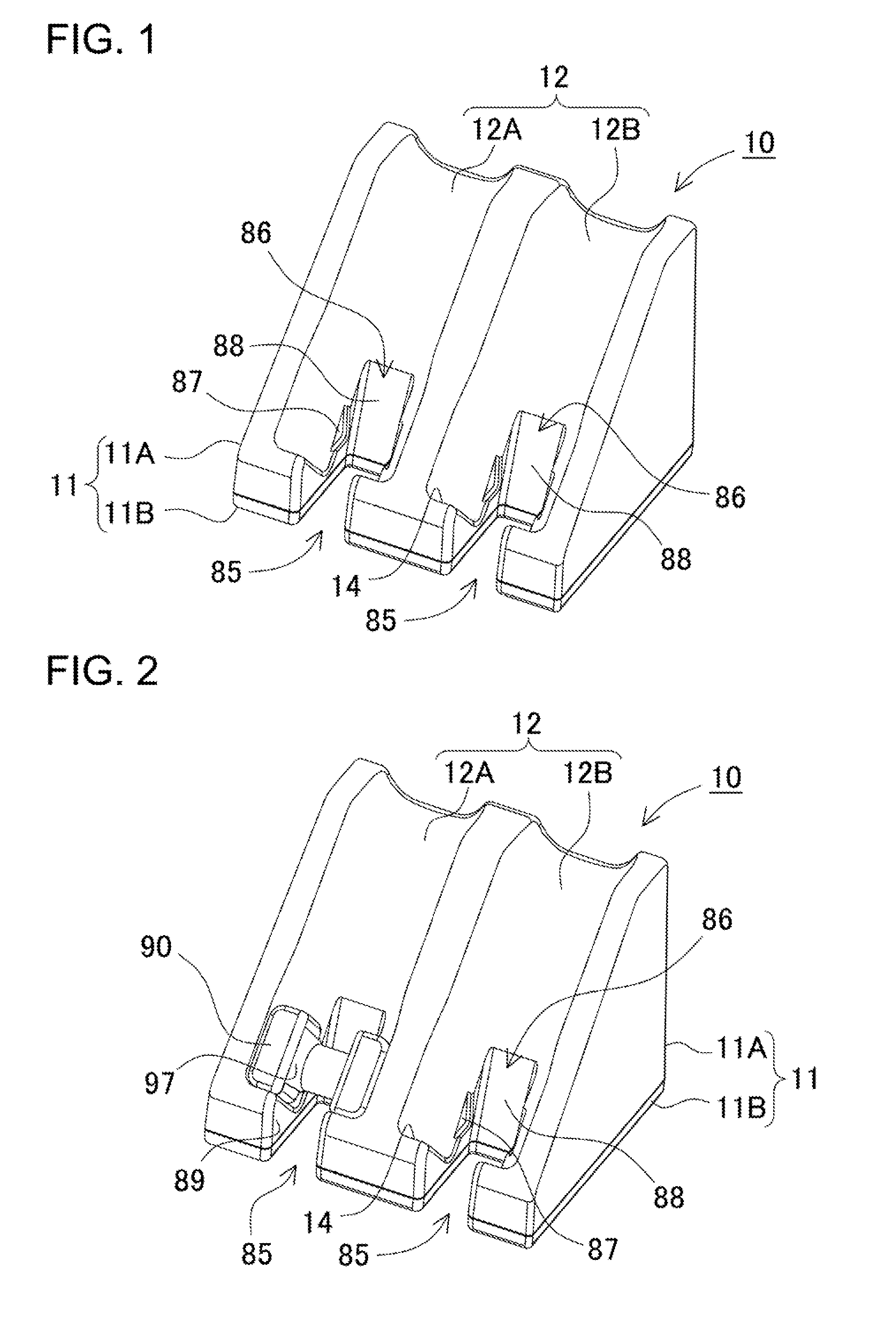 Mobile device charging base, and mobile device and charging base system