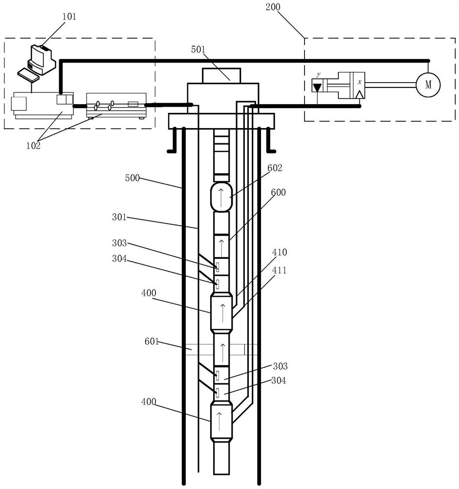 Intelligent well completion system and method based on optical fiber monitoring and layered flow control