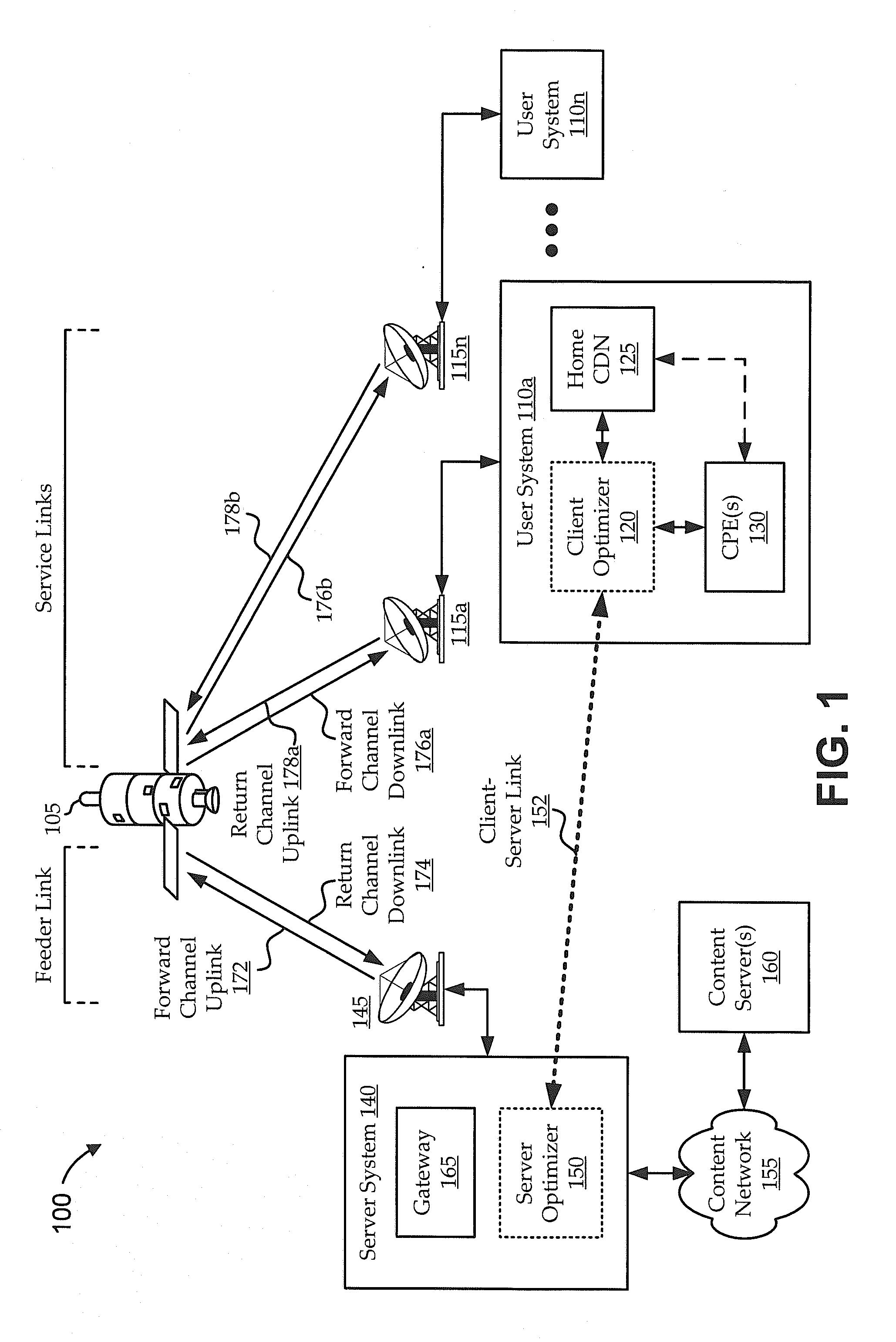 Opportunistically delayed delivery in a satellite network