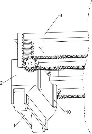 Bridge crane damping device