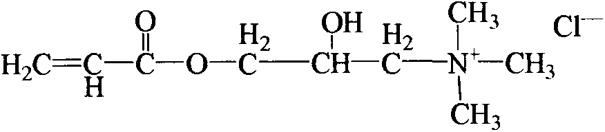 Preparation method of ternary copolymerized amphoteric polyacrylamide