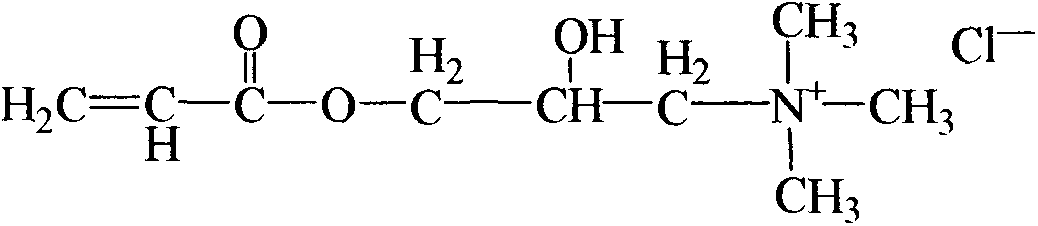 Preparation method of ternary copolymerized amphoteric polyacrylamide