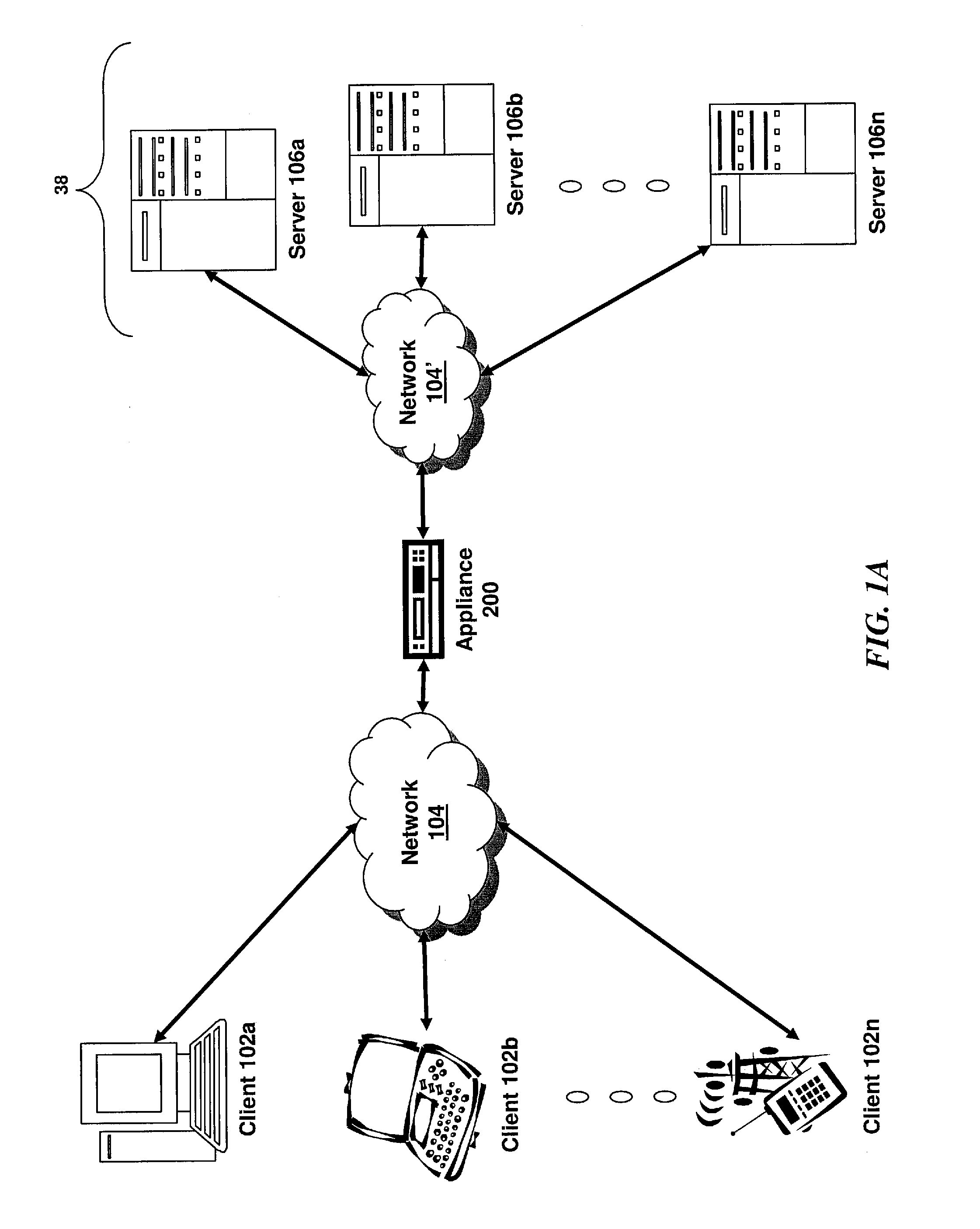 Systems and methods for identifying a processor from a plurality of processors to provide symmetrical request and response processing