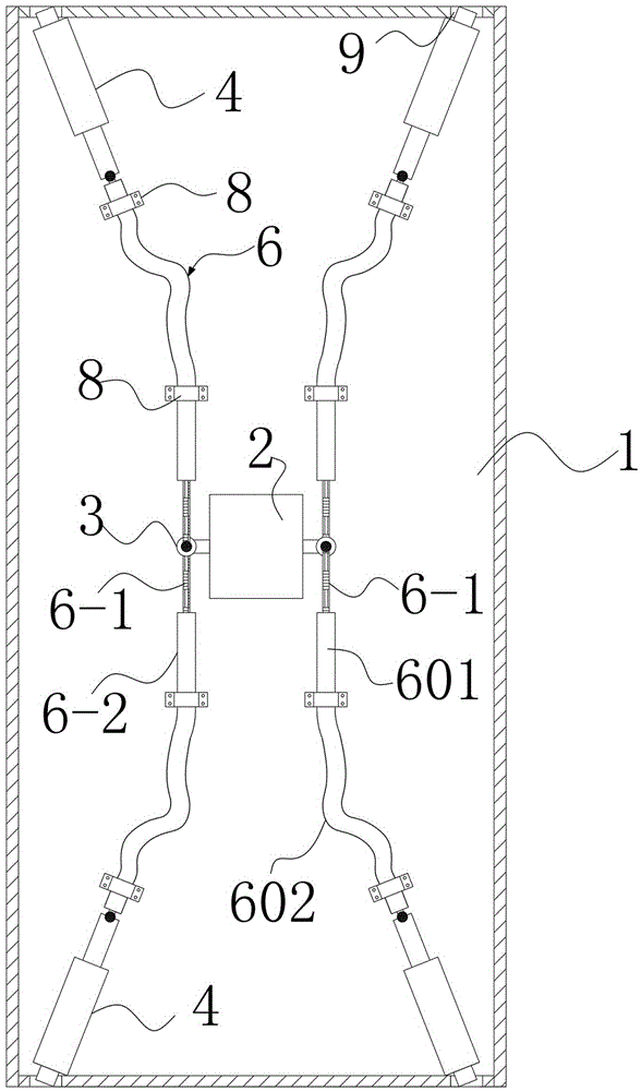 A parking rotary platform with leveling support function