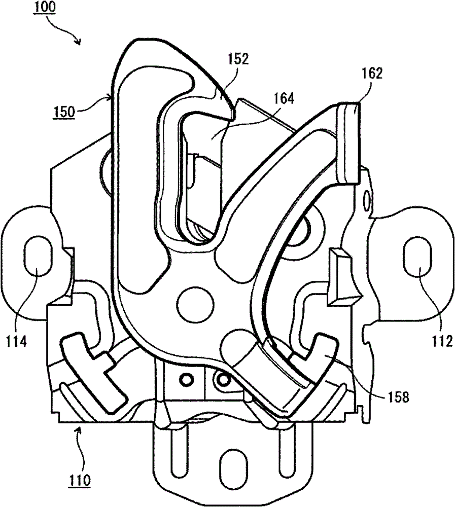 Locking device for vehicle