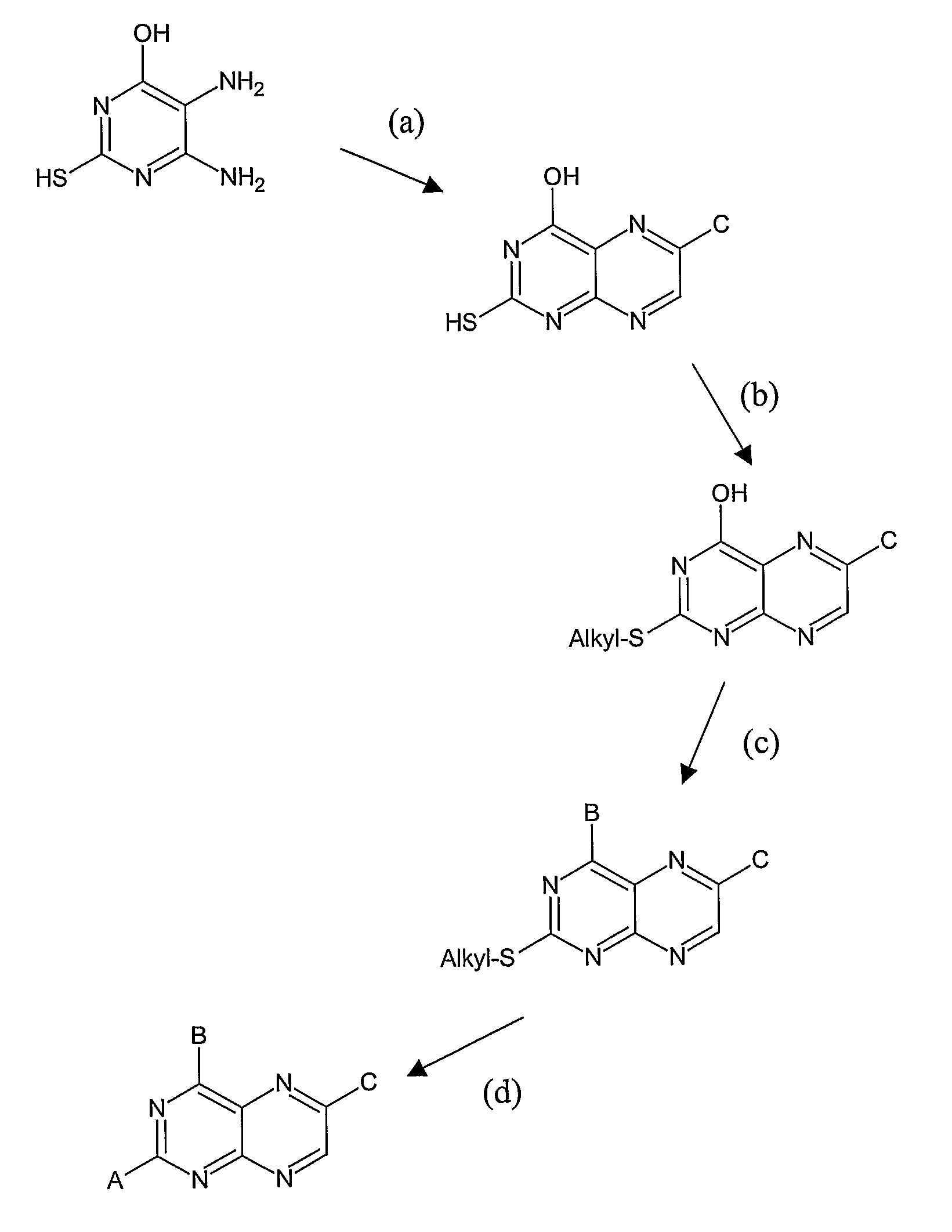 Substituted pteridines for the treatment and prevention of viral infections