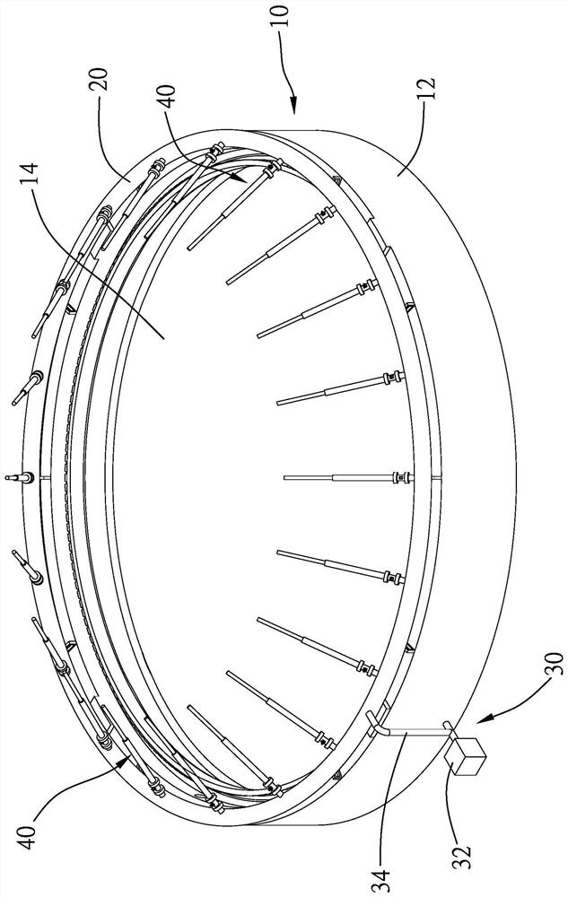 Wastewater regulating tank and cooling structure thereof