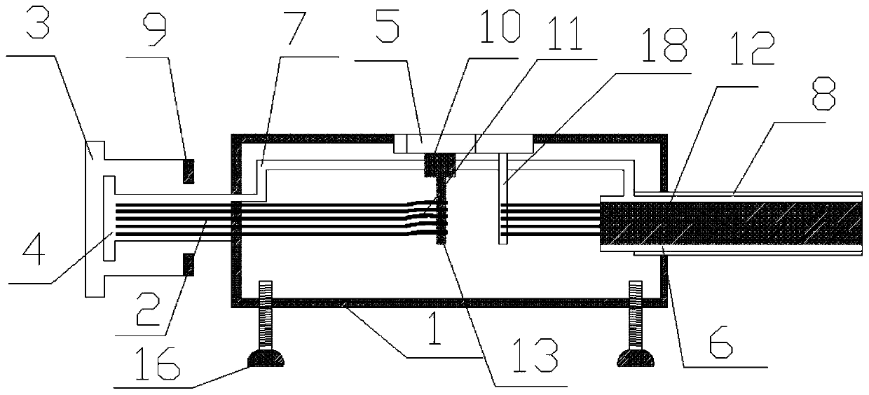 A connection device for high-voltage wiring harness of new energy vehicles