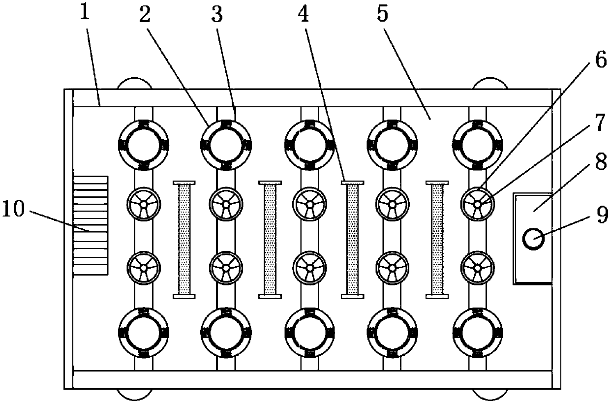 Hatching plate for shelduck hatching machine