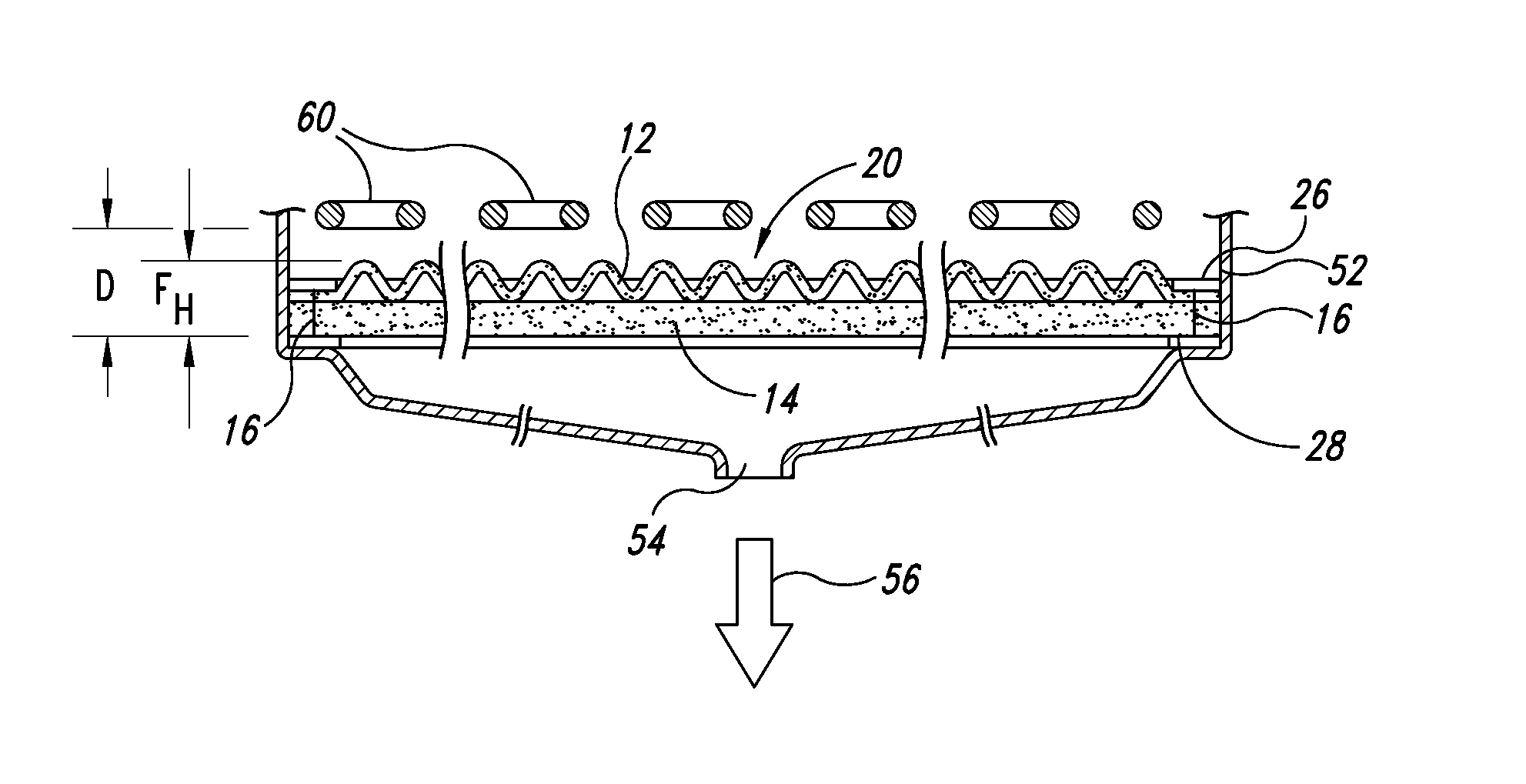 Filtration device for cooking oil