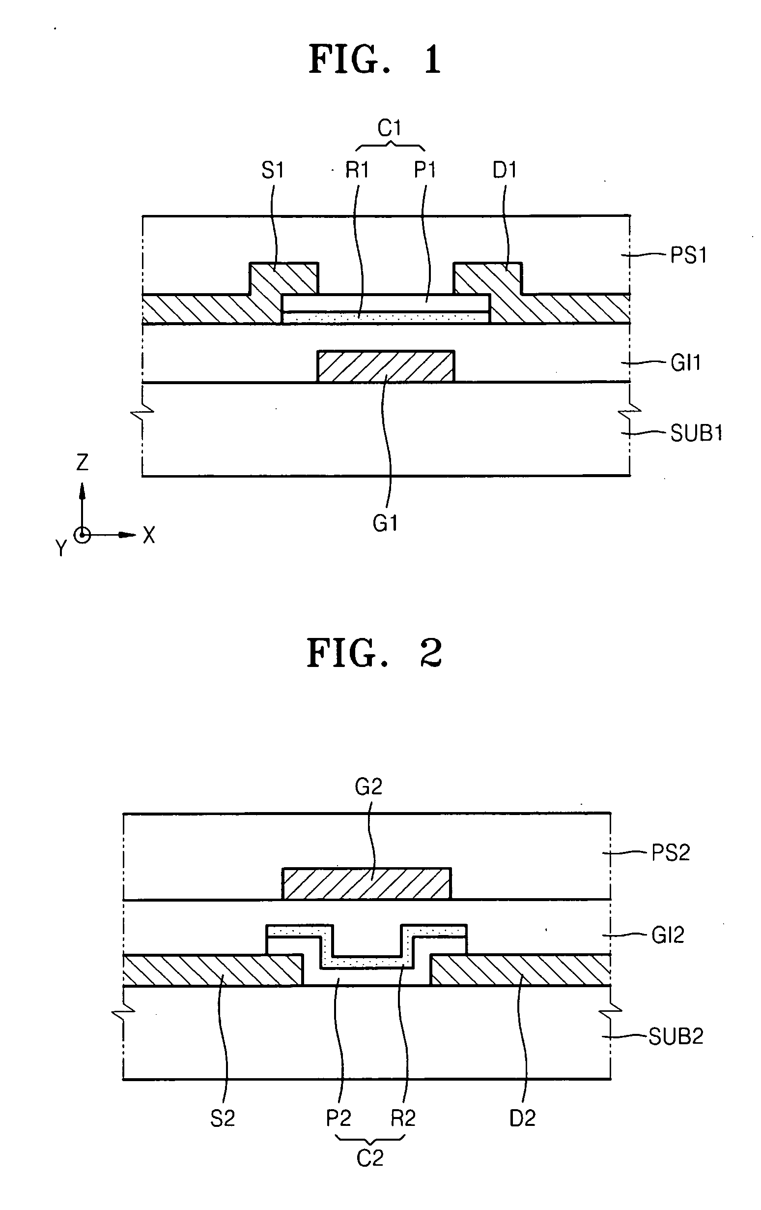 Transistors, methods of manufacturing a transistor and electronic devices including a transistor