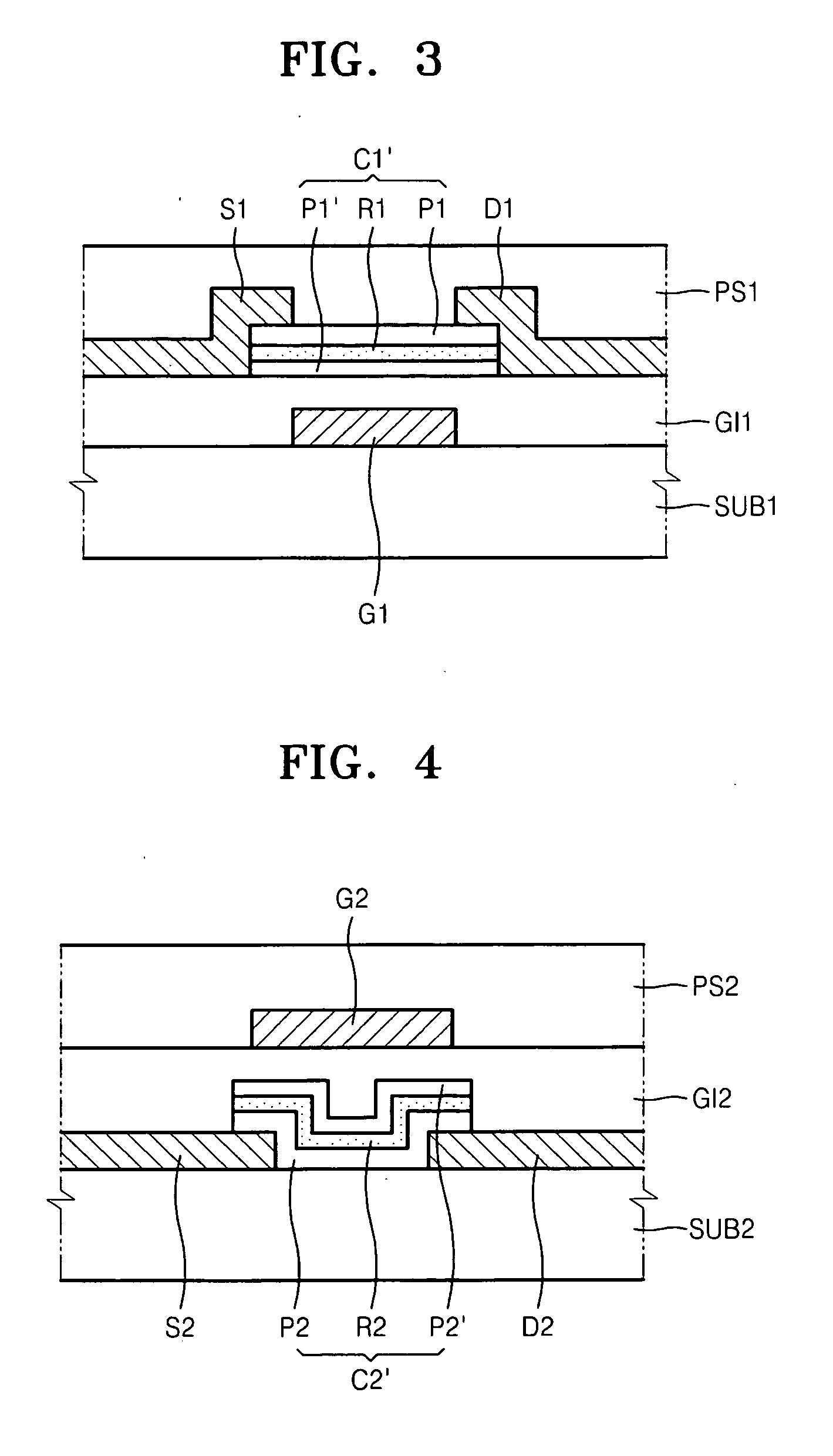 Transistors, methods of manufacturing a transistor and electronic devices including a transistor