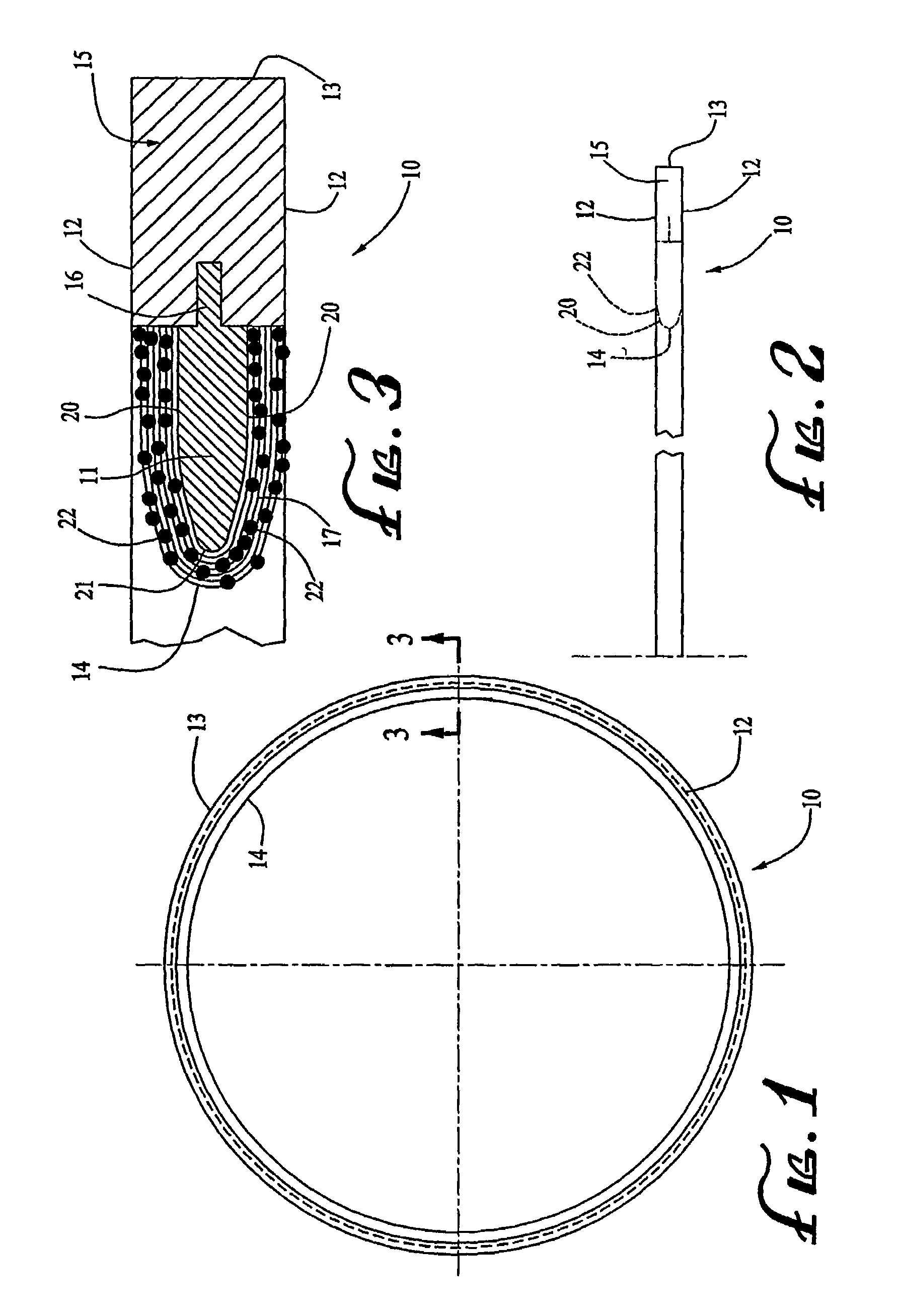 Blade ring saw blade