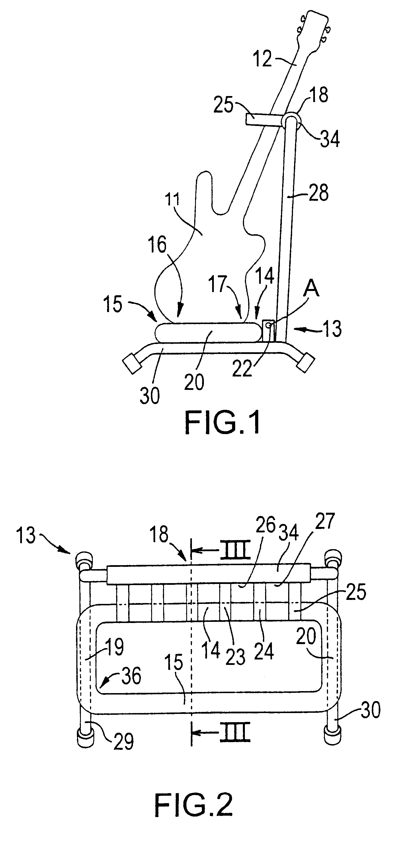 Stand for musical instruments