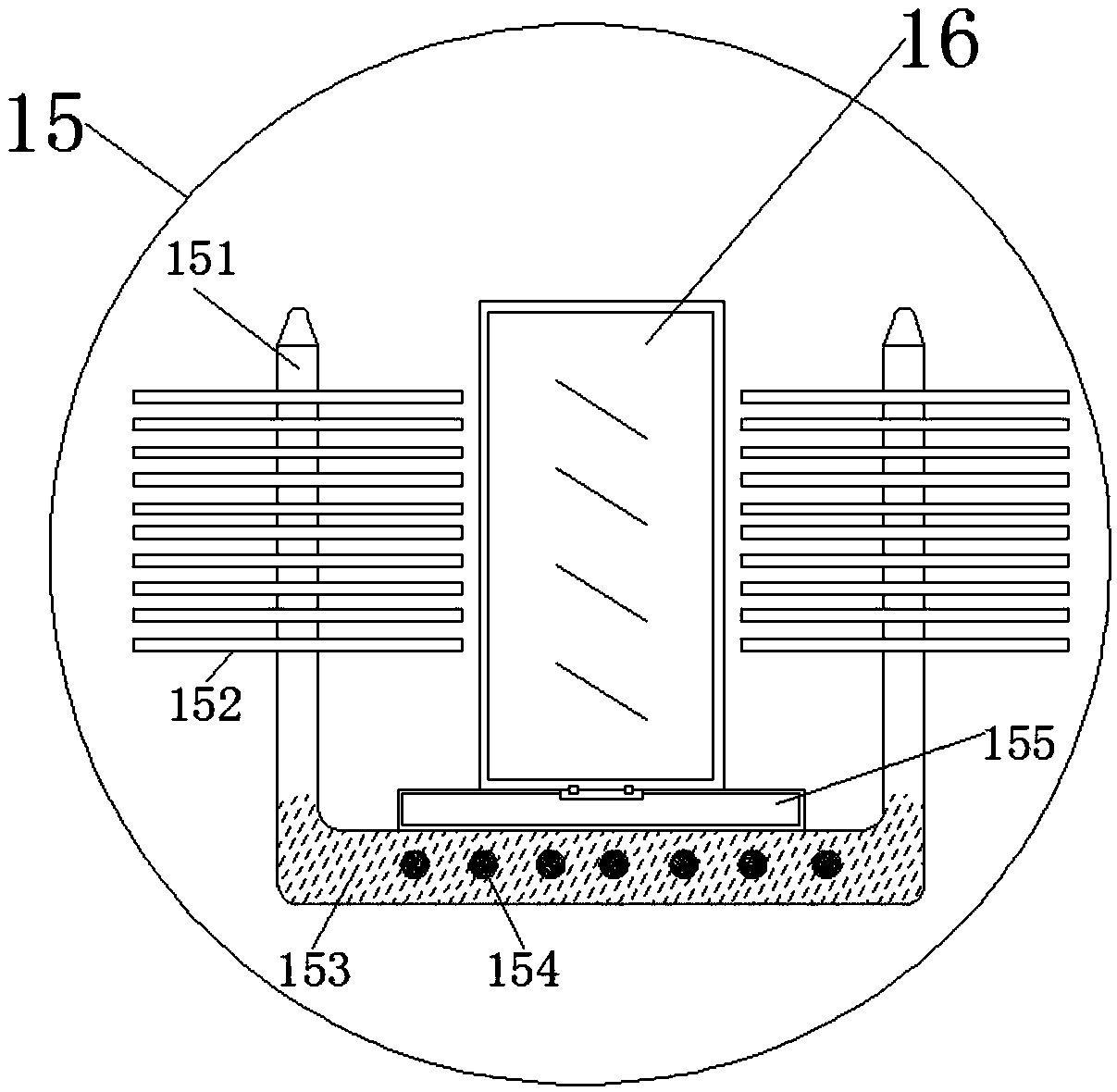 A transformer with strong heat dissipation