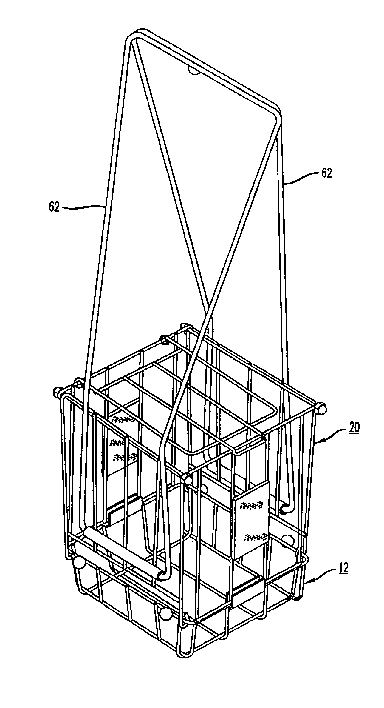 Collapsible basket assembly