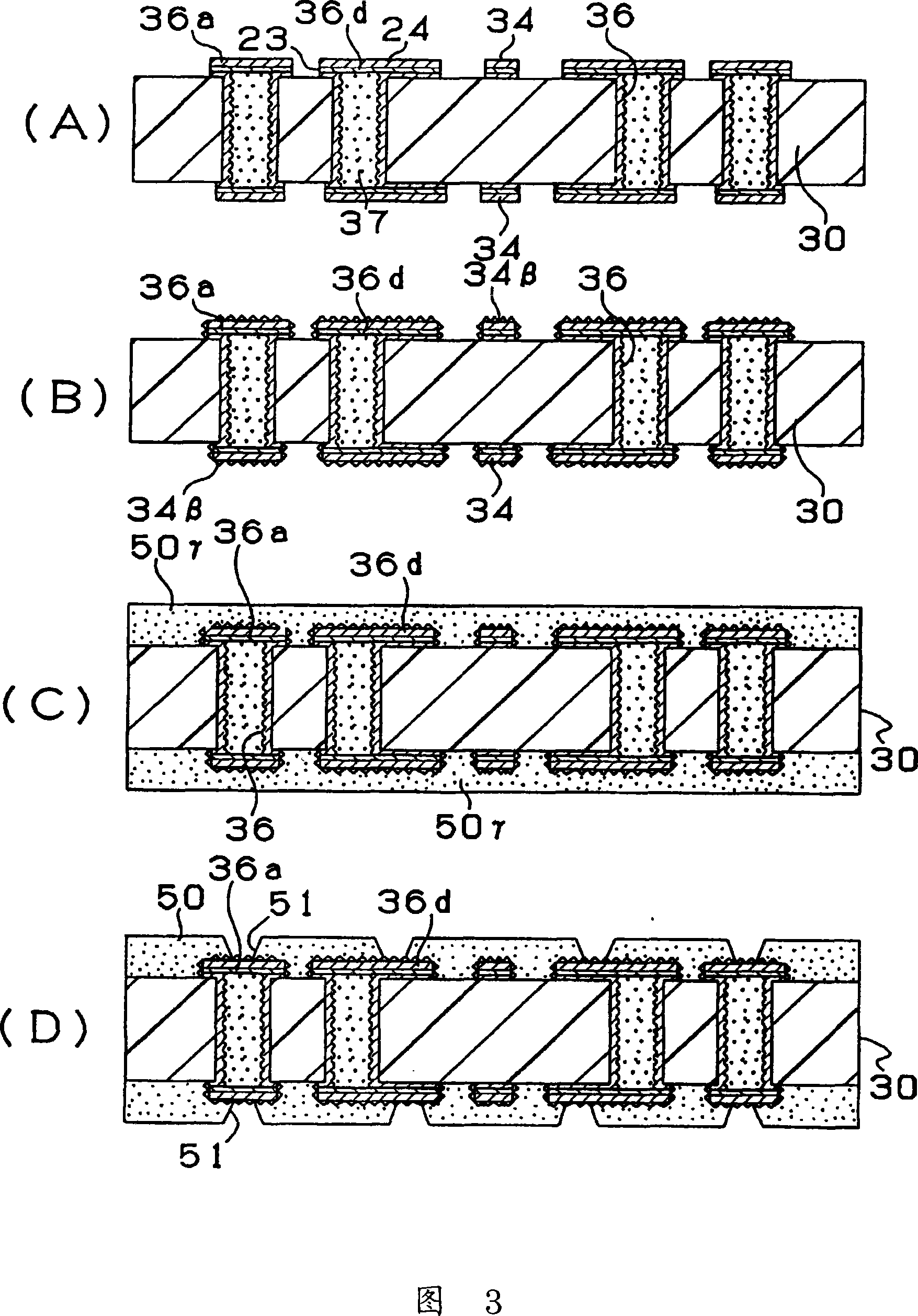 Multi-layer printed wiring board and manufacturing method thereof