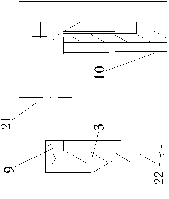 Cab turnover mechanical cylinder