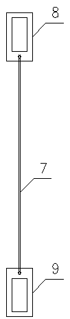 Construction method and structure for partially replacing row pile support based on cutter suction type diaphragm wall