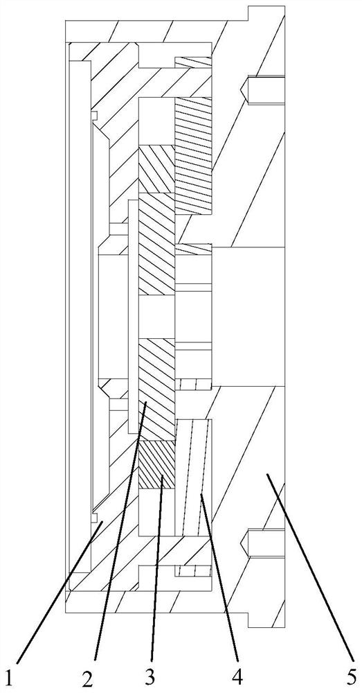 Lever type rigidity-variable flexible joint based on cam