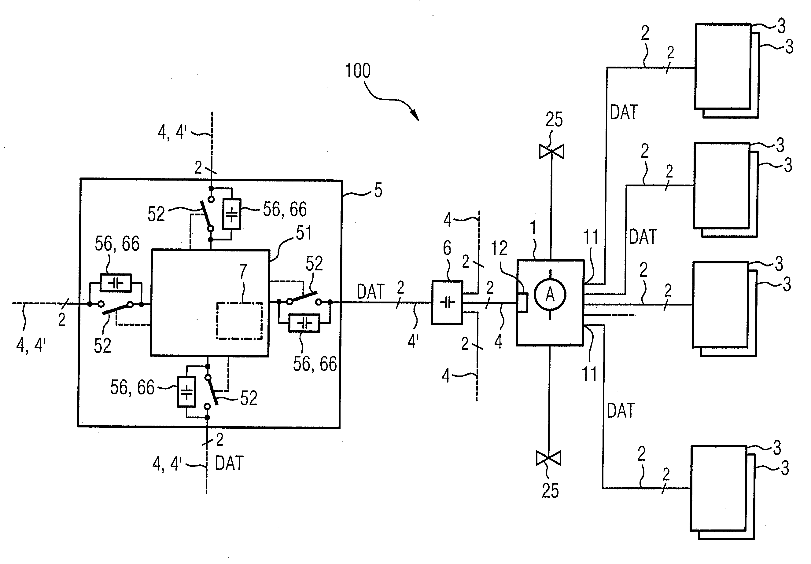 PV Sub-Generator Junction Box, PV Generator Junction Box, and PV Inverter for a PV System, and PV System