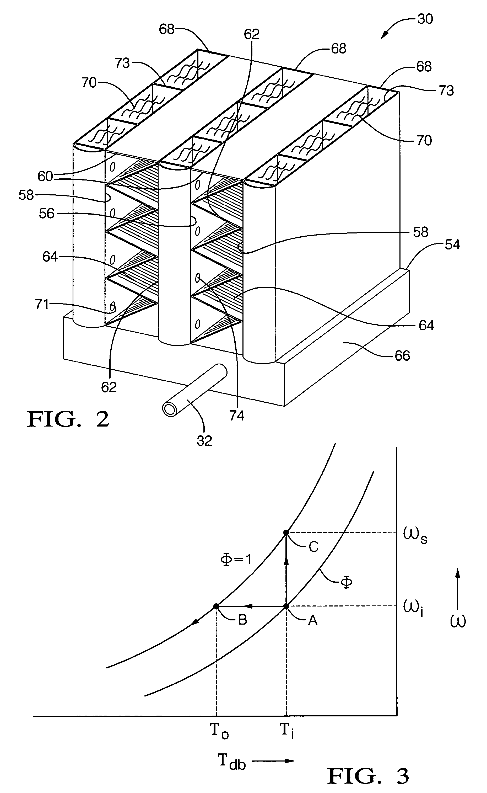 Evaporative cooling system for a data-communications cabinet