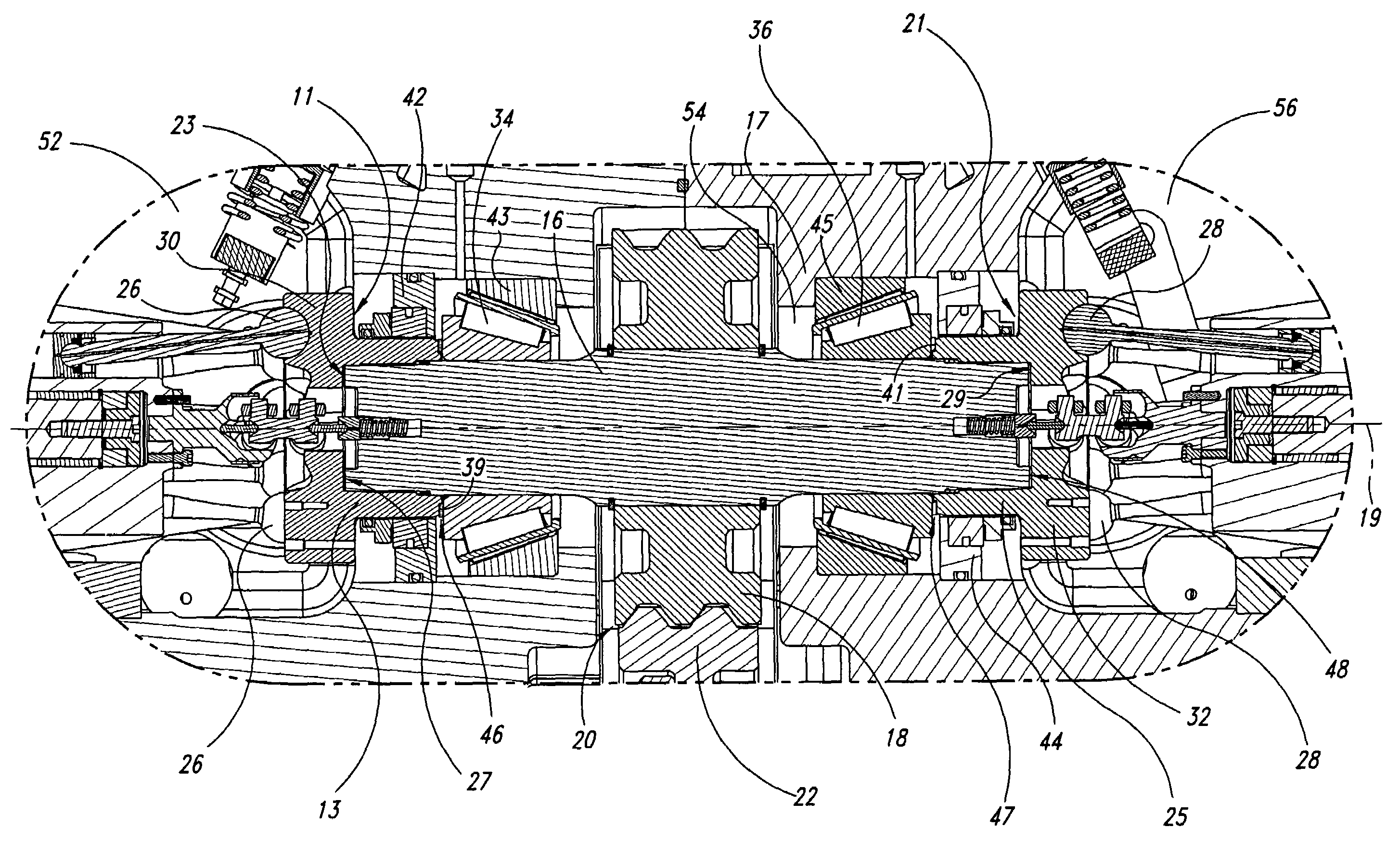 Opposing pump/motors