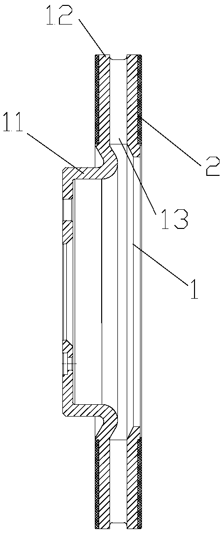 Manufacturing method of vehicle brake disc