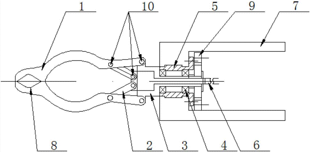 Industrial robot gripper