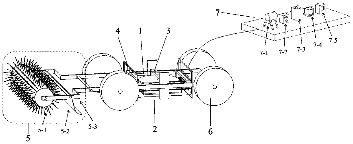 Negative pressure suction force based dam leakage blocking robot and application method thereof