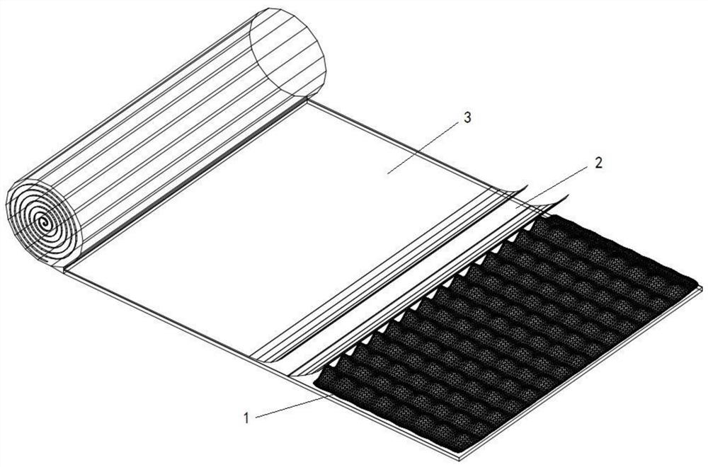 High-performance composite rubber floor and processing technology thereof