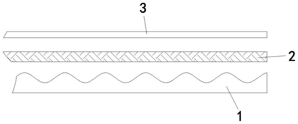 High-performance composite rubber floor and processing technology thereof