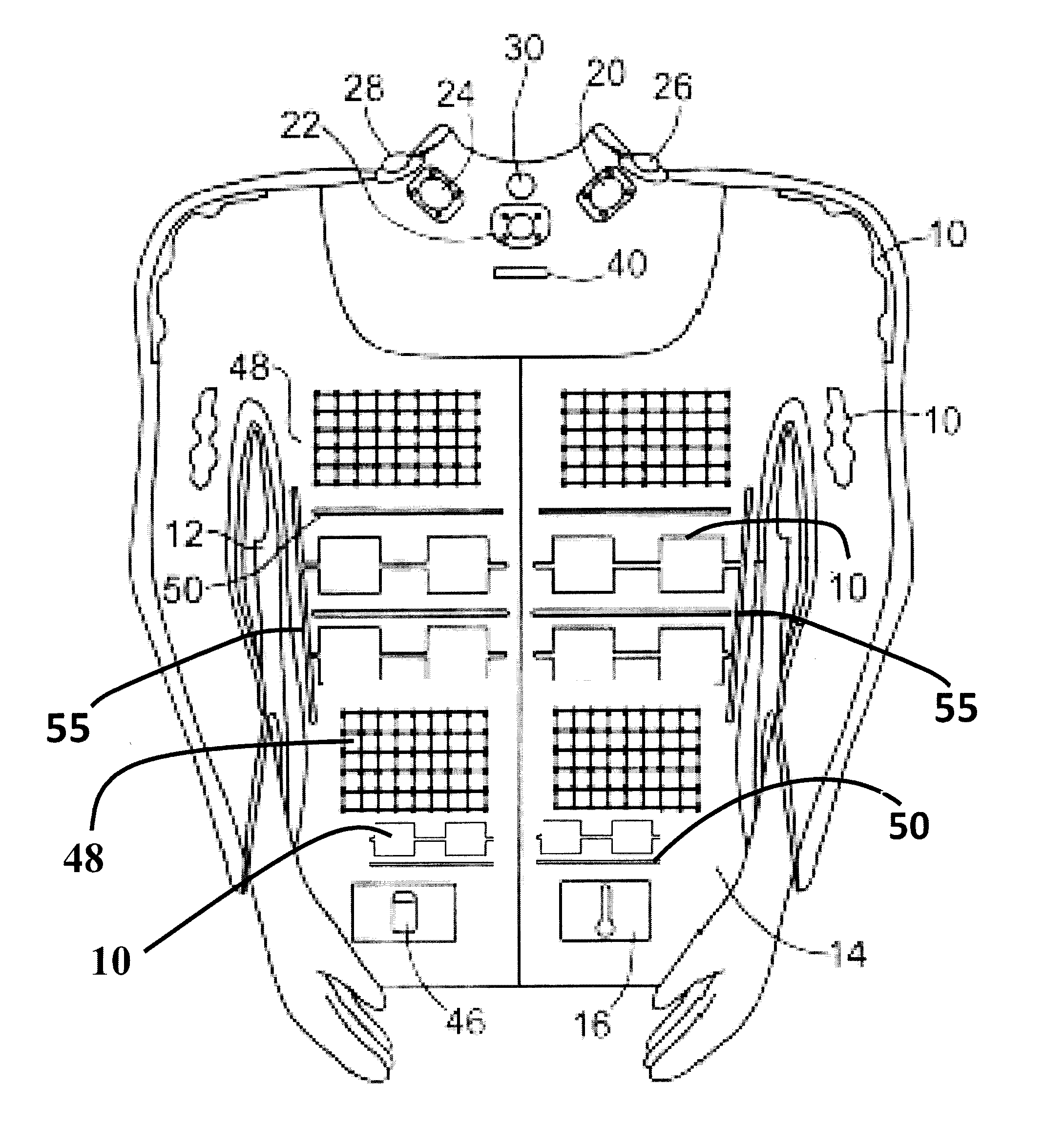 Wearable devices, systems, methods and architectures for sensory stimulation and manipulation and physiological data acquisition