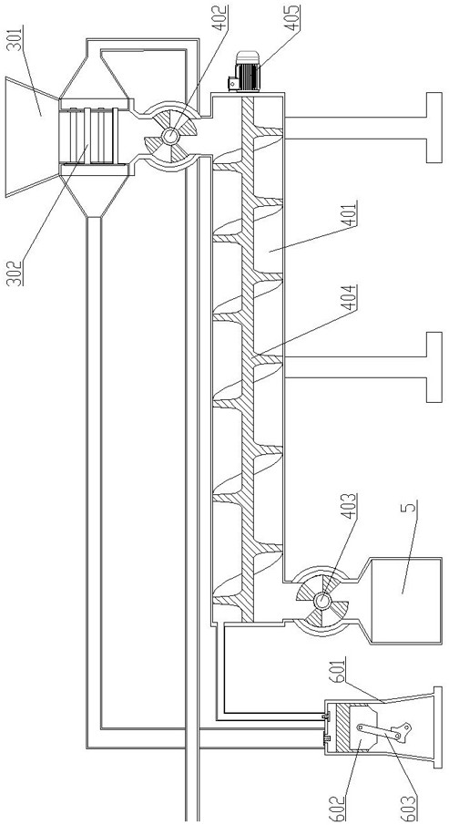 A negative pressure thermal desorption treatment system for mercury-contaminated soil