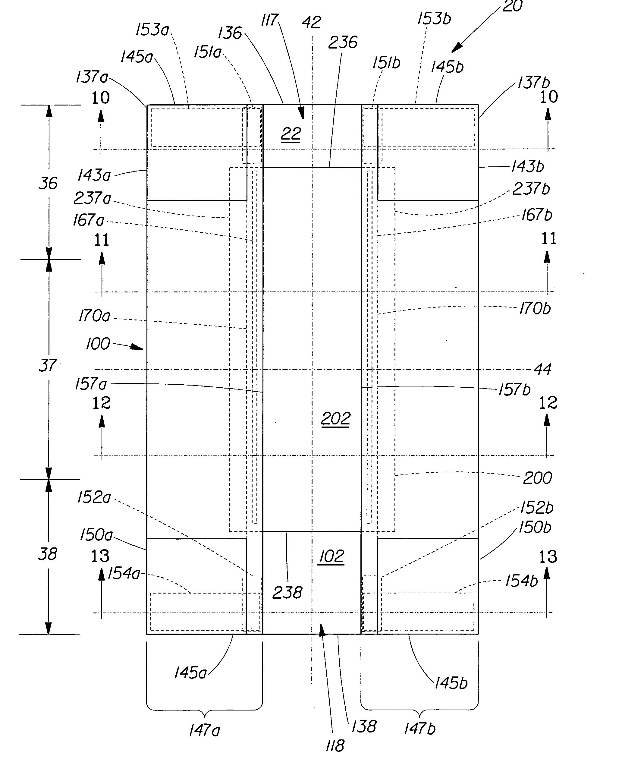 Simple disposable absorbent article