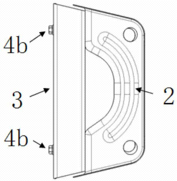 Automobile central channel reinforcement structure