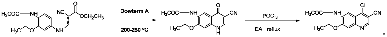 Preparation method of Neratinib intermediate