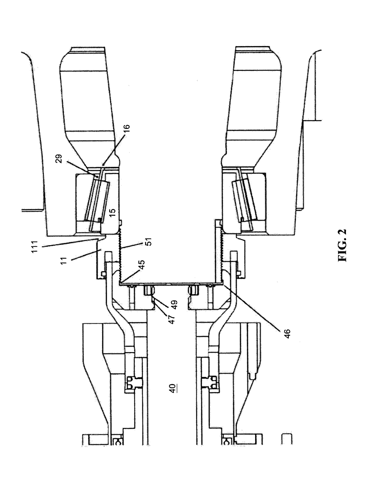 Systems and methods for preloading a bearing