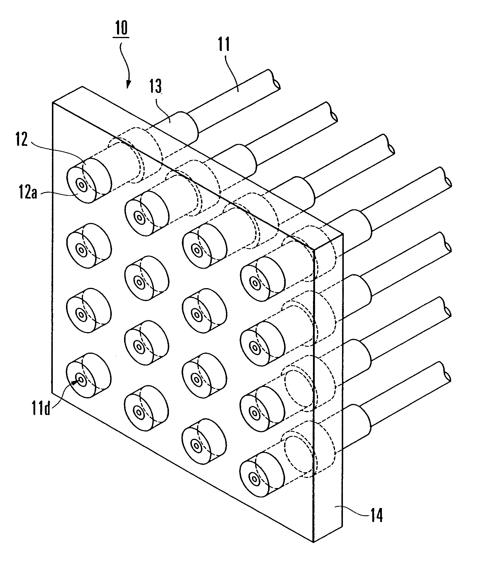 Optical fiber array