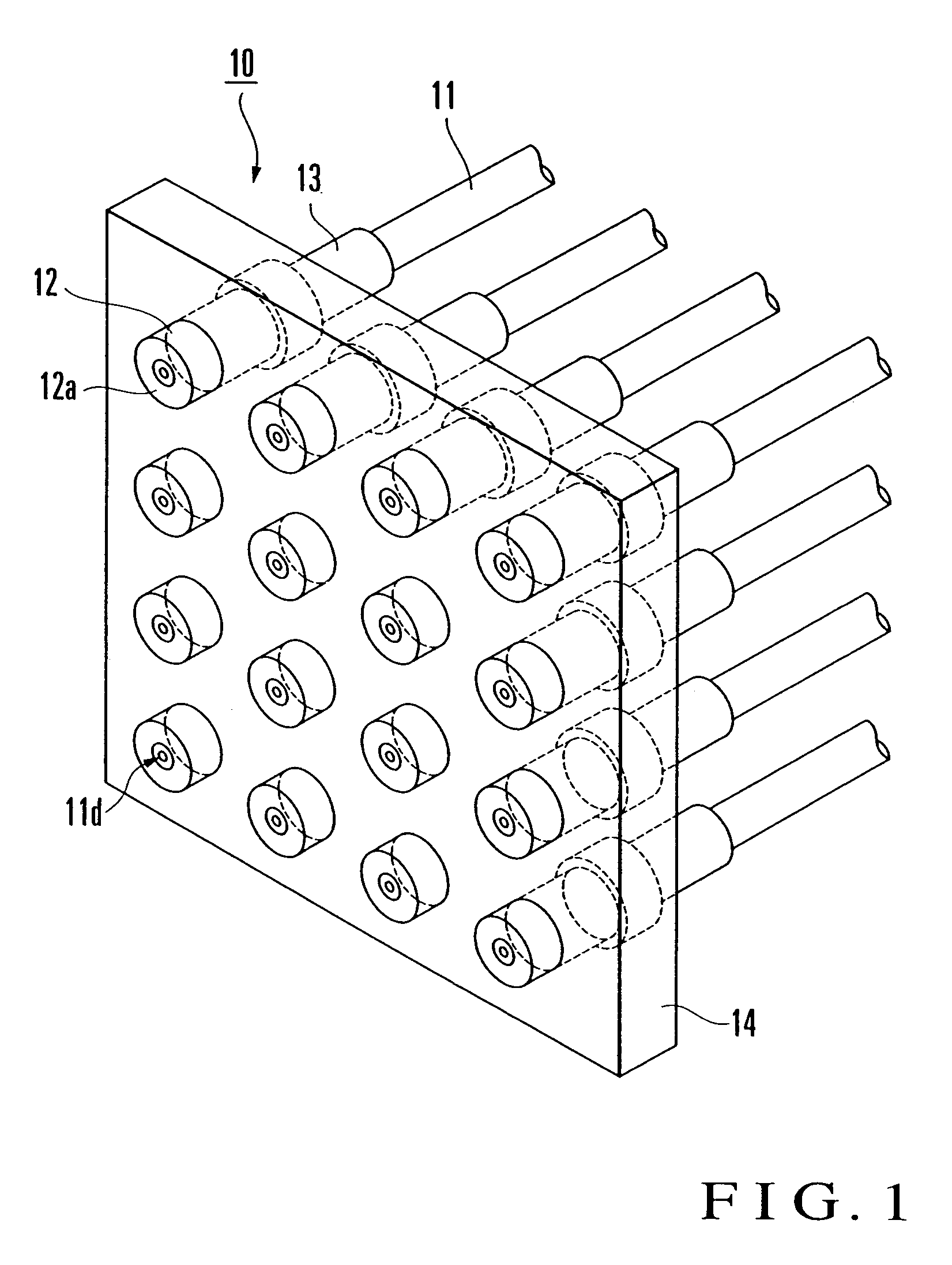 Optical fiber array