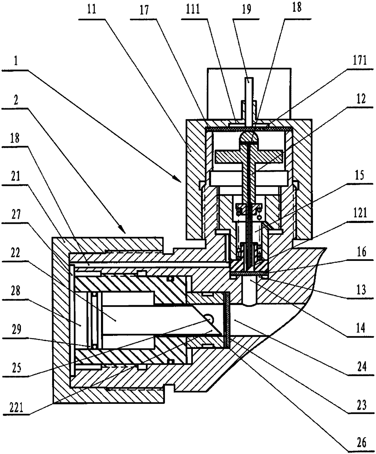 Pilot type pneumatic valve capable of preventing misoperation